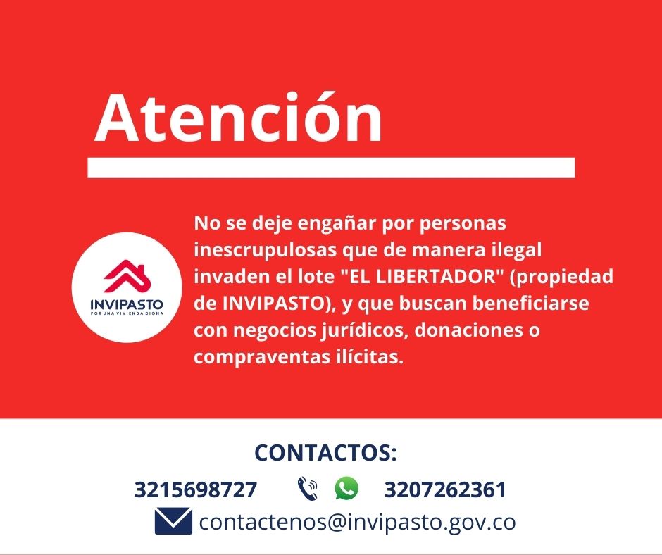 ATENCIN LOTE EL LIBERTADOR